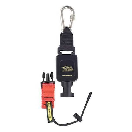 Gear Keeper Retractable Tool Lanyard, 55inL, 1lb, SS RT4-5602