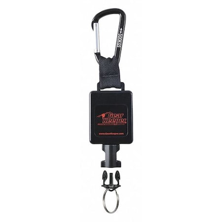 Gear Keeper Flashlight Retractor, 32 in. L, Carabiner RT3-4401