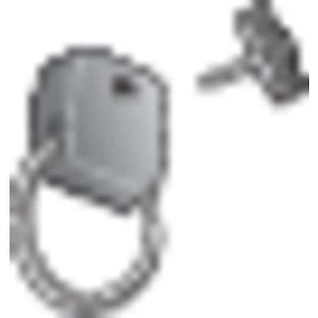 Gear Keeper Snap-On Clip, 1-1/2 in L, SS, Threaded Stud AC0-1002