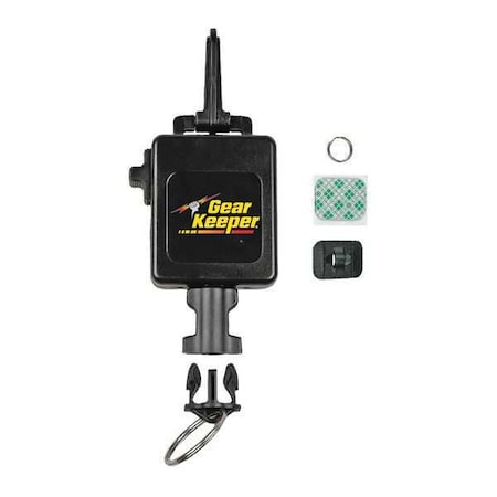 Gear Keeper Scanner Retractor, 42 in. L, Plastic, Snap RT3-4512