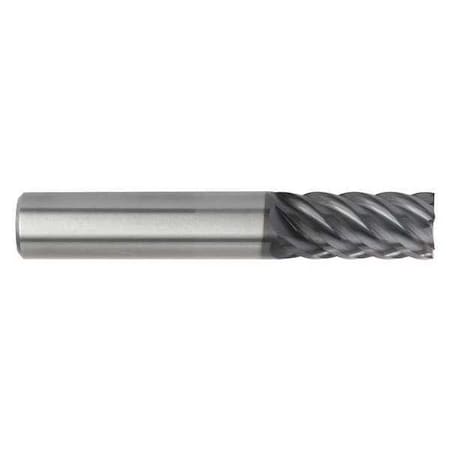 Widia End Mill, AlTiN, 0.3750 in Millng Dia, 4S07 4S0710004ST