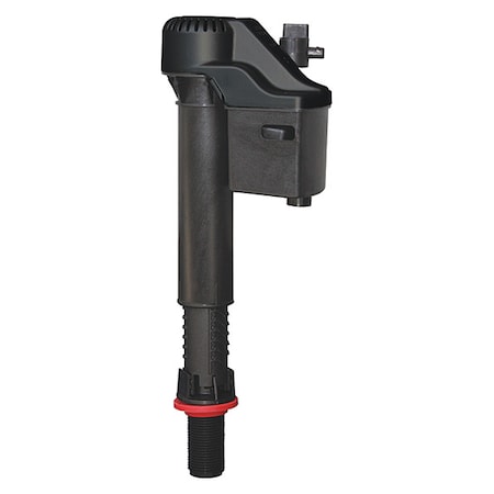 Korky Fill Valve, Plastic and Rubber, Black 528PRO