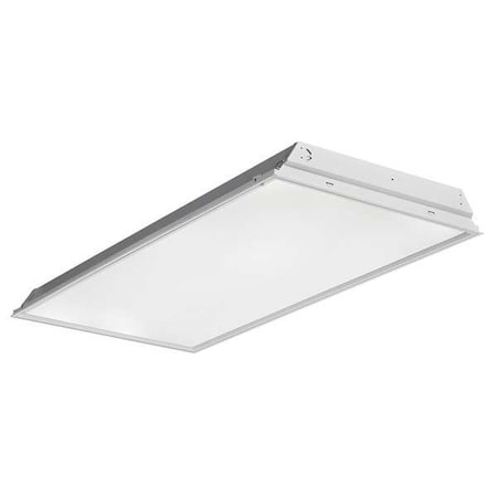 Lithonia Lighting Recessed Troffer, 4 ft L, 4000 lm, 39W 2GTL4 LP840
