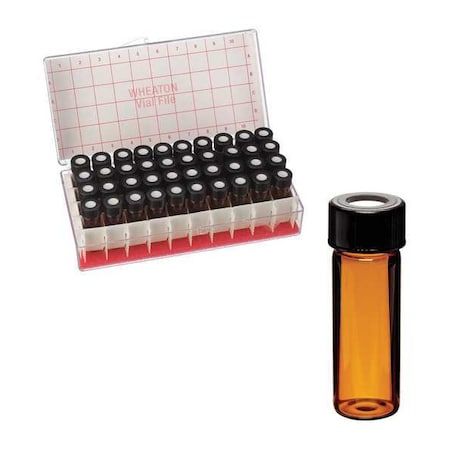 WHEATON Sample Vial, 2mL, PK60 W224954