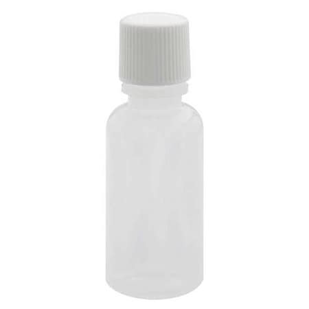 Wheaton Round Plastic Bottle, 15mL, PK144 221142