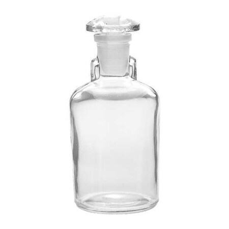 Wheaton Dropper Bottle, 50mL, Clear, Round, PK6 W211734