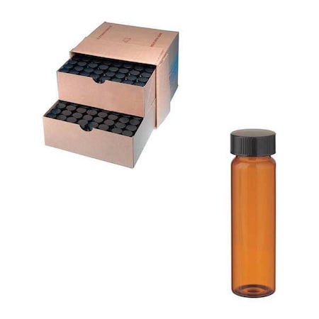 Wheaton Sample Vial, 40mL, PK72 W224840