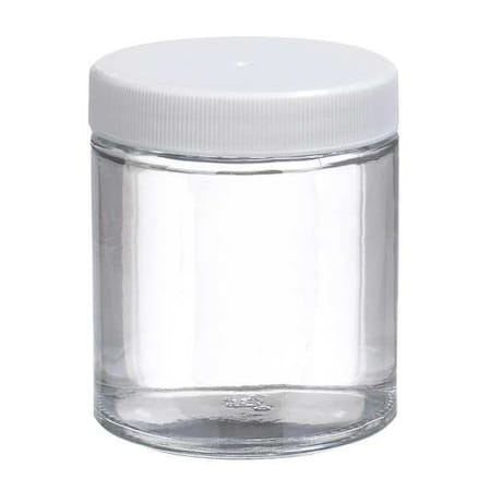 Wheaton Glass Jar, 4 oz, PK24 W216909