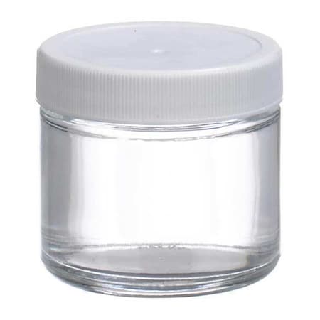 Wheaton Glass Jar, 2 oz, PK144 W216914