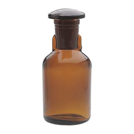 Wheaton Dropper Bottle, 50mL, Amber, Round, PK6 W211754
