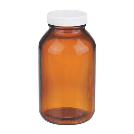 Wheaton Glass Bottle, 16 oz, PK60 W216958