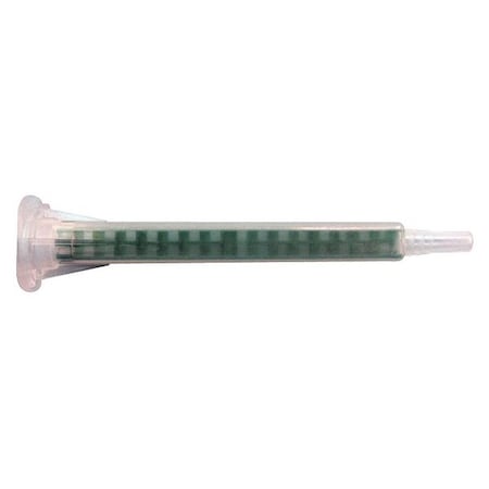 Westward Mixing Nozzle, Green, Clear, 1:1, 2:1 Mixing Ratio 48H968