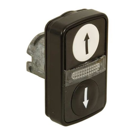 Schneider Electric Illuminated Multi-Head Operator, 22 mm, Rectangular ZB4BW7A17247