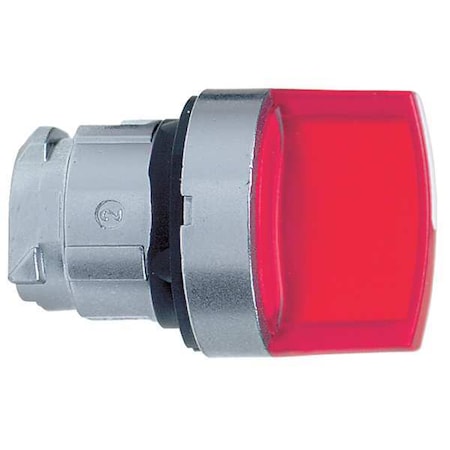 Schneider Electric Non-Illum Selector Swtch, 22mm, 2 Pos, Levr ZB4BD204