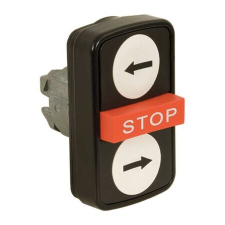 Schneider Electric Illuminated Multi-Head Operator, 22 mm, Round ZB4BA711137