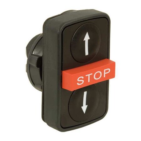 Schneider Electric Non-Illuminated Multihead Operator, 22 mm, Rectangular ZB5AA72124