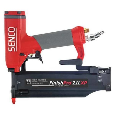 Senco Air Pin Nailer, Adhesive, 21 ga. FinishPro 21LXP