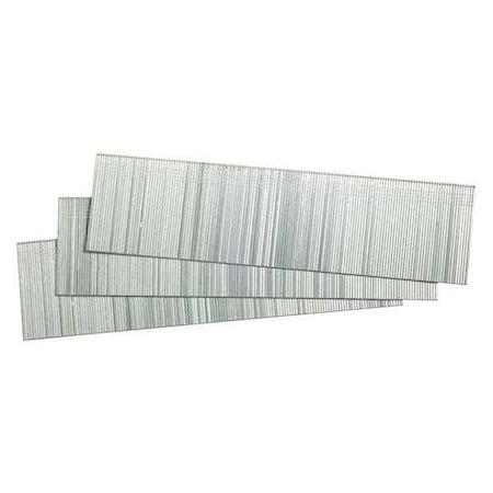 Senco Collated Pin Nail, 1-3/8 in L, 21 ga, Electro Galvanized, Brad Head, Straight, 5000 PK ZX16EAA