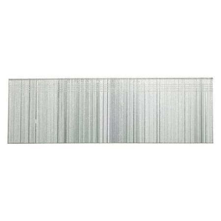 Senco Collated Brad Nail, 1-5/8 in L, 21 ga, Electro Galvanized, Brad Head, Straight, 5000 PK ZX18EAA