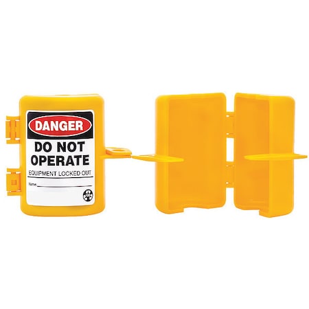 Zing Forklift Lockout, Yellow 7293