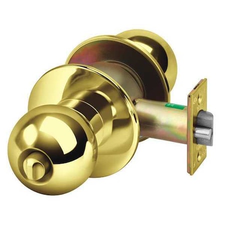 Assa Abloy Accentra Knob Lockset, Mechanical, Privacy, Grd. 1 CA5402CK x 605