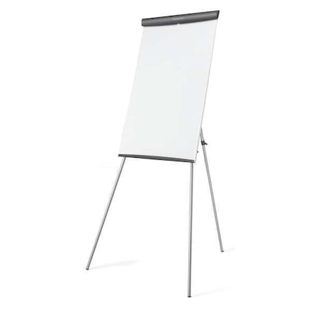 Quartet Dry Erase Board, Melamine, 36 in, 24 in, Aluminum Frame, White, Gloss ET32EU