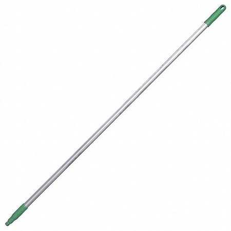 Tough Guy 57-3/4" Color Coded Handle, 1 in Dia, Green, Aluminum 48LZ20