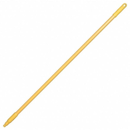 Tough Guy 49-57/64" Color Coded Handle, 1 in Dia, Yellow, Fiberglass 48LZ54