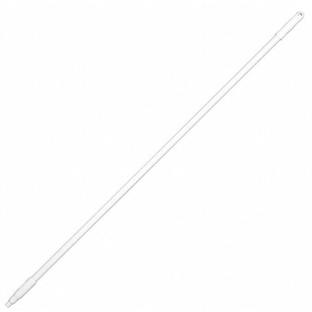 Tough Guy 57-3/4" Color Coded Handle, 1 in Dia, White, Fiberglass 48LZ57