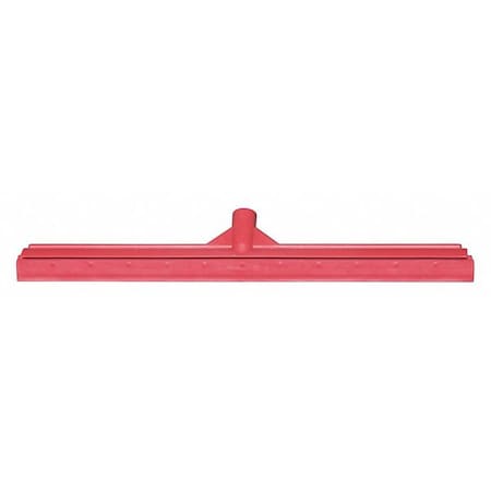 Tough Guy Floor Squeegee, Straight, Red, 23-39/64" W (Formerly Tough Guy) 48LZ65