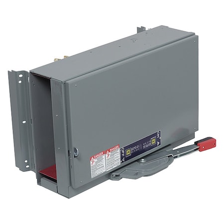 Square D Switch Fusible, 600V AC, 800A, 3 Poles QMB367W