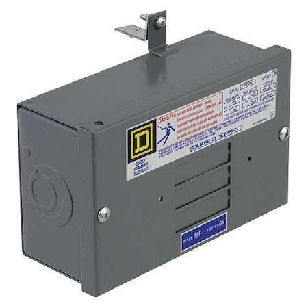 Square D Circuit Breaker Enclosure, QO Mini Circuit Breaker Use With, 240V, 70A PINQO