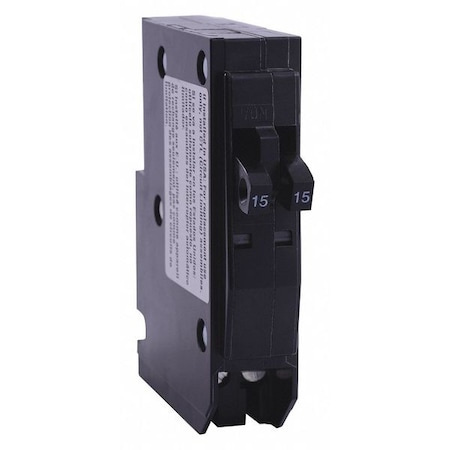 Square D Miniature Circuit Breaker, QO Series, 20A, 1x1, 1x1 Pole, 240V AC, 10kA at 120/240V AC QO3020