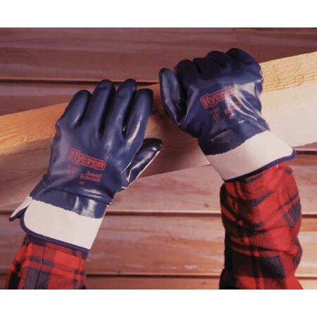 Ansell Coated Gloves, Cotton, Blue, 11, PR 27-805