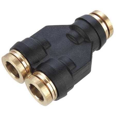 Parker Wye, Nylon, Tube3/8", 3/8", Push-Fit3/8" 362PTC-6