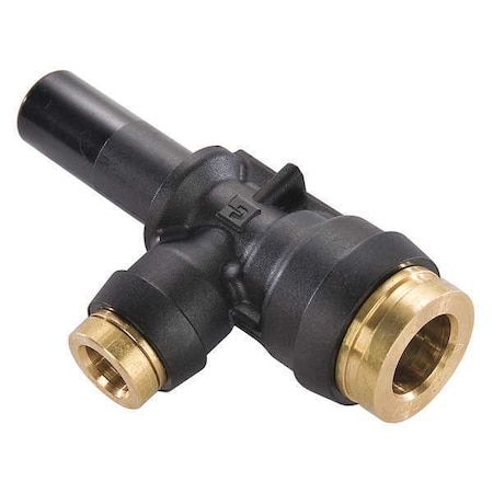 Parker Tee, Tube 3/8", 3/8", Tube Stem 3/8" 371PTCSP-6-4