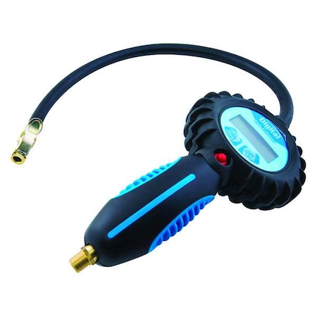 Omega Tire Inflator, Black Anodized, 12 in. Size 83014