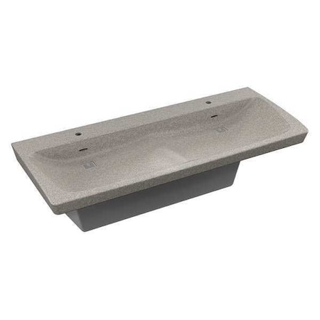 Bradley ELX 2-station Empire Gray Bowl S93-731