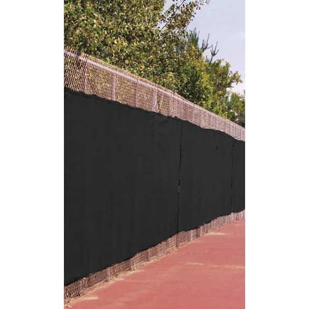 Zoro Select Fence Screen, 25 ft. L, 8 ft. H, Black MTP-95-04-0825