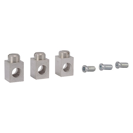 Square D Circuit Breaker Mechanical Lug Kit (3) AL100FA
