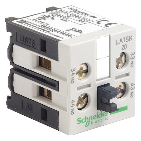 Schneider Electric Contactor Adder Deck 2No LA1SK20