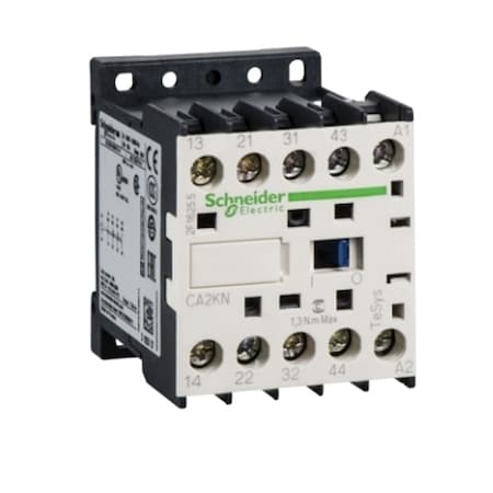 Schneider Electric Control Relay 600Vac 10Amp Iec +Options CA2KN22F7