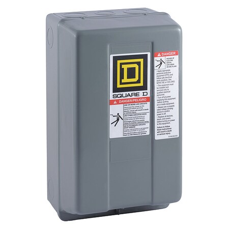 Square D 600VAC Mechanically Held Lighting Contactor 4P 30A 8903SMG12V02