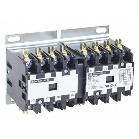 Square D 600VAC Reversing Hoist Contactor 4P 30A 8965DPR34V02