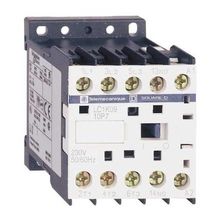 Schneider Electric IEC Magnetic Contactor, 1NC, 24V AC, 3 P, Screw Clamp LC1K1201B7
