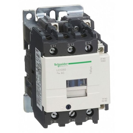 Schneider Electric Lc1d50g7 254 99 120v Iec Magnetic Contactor 50a Zoro Com