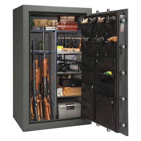 Liberty Safe Gun Safe, Combination/Key, 785 lb., 20.9 cu. ft., 1-1/4 hr. ES35-GTT