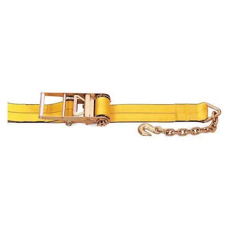 Kinedyne Cargo Strap, Gold, 16,200 lb., Ratchet 593040GRA