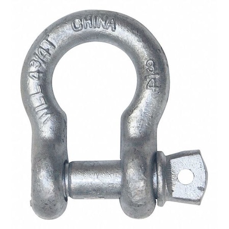 Kinedyne Anchor Shackle, 3/4 in. Body Size 101-12750GRA