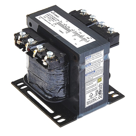Square D Control Transformer, 25 VA, Not Rated, 120V, 240/480V 9070T25D1